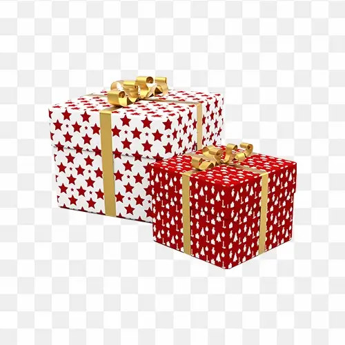 Free Christmas Gifts PNG Images